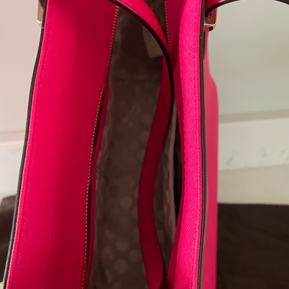 Kate Spade Leather Tote Bag Pink - Picture 4 of 16